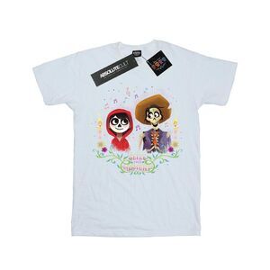 Coco Girls Seize The Moment Cotton T-Shirt / White